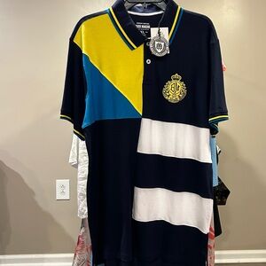 Parish Nation Buck Makers Color Block Polo Shirt